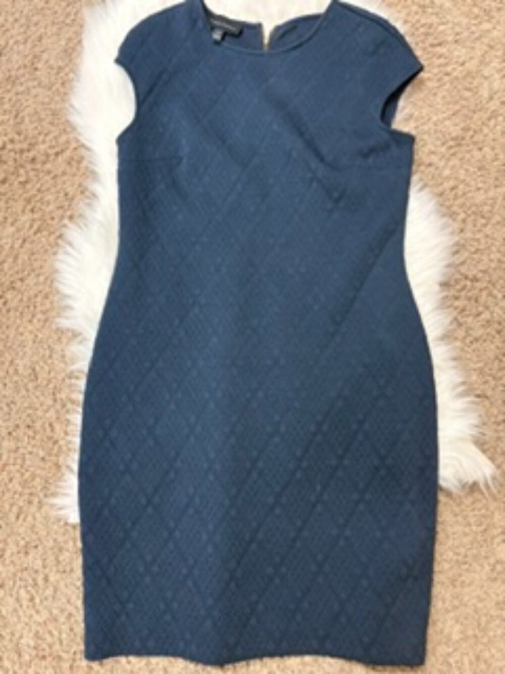 Donna Morgan	Sheath Dress	Navy